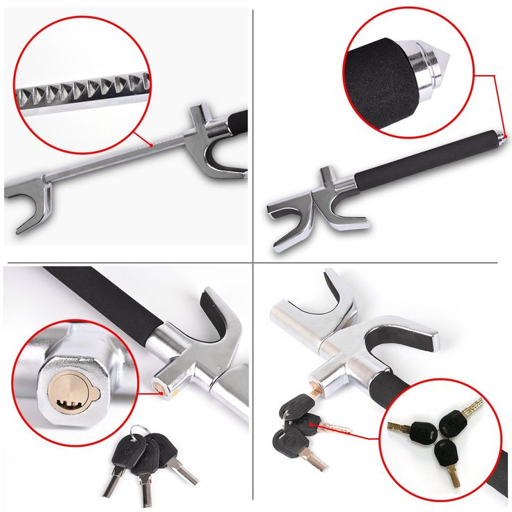 Frido Universal Steering Wheel Lock for Cars